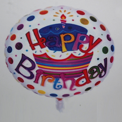 "Happy Birthday Foil Balloon - Code 1108-003 - Click here to View more details about this Product